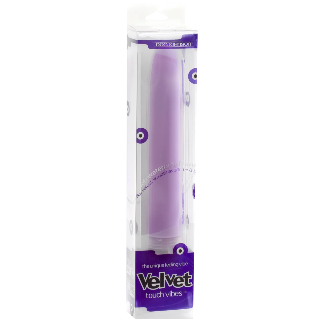 Doc Johnson Velvet Touch Vibe en lavanda - Imagen 1