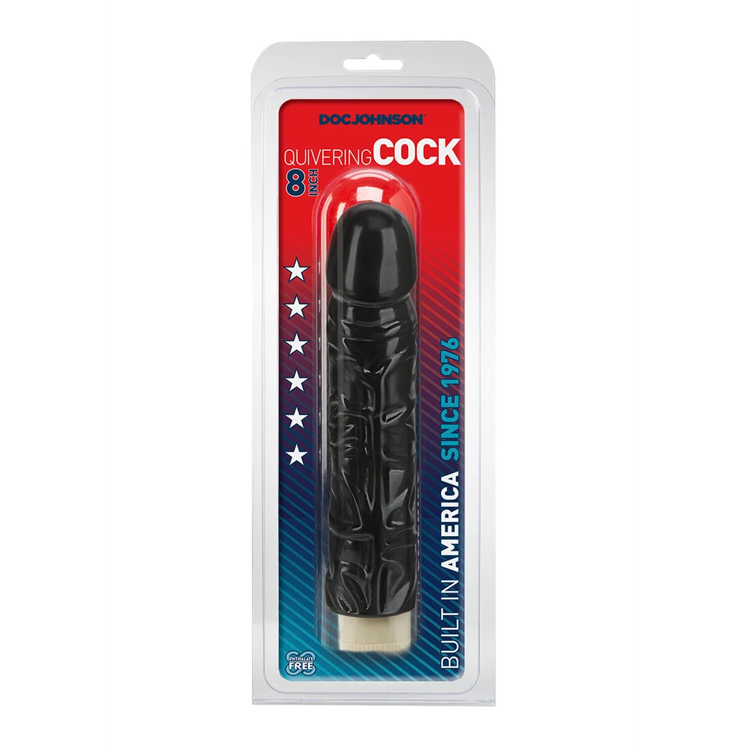 Vibrador Doc Johnson Quivering Cock - Imagen 1