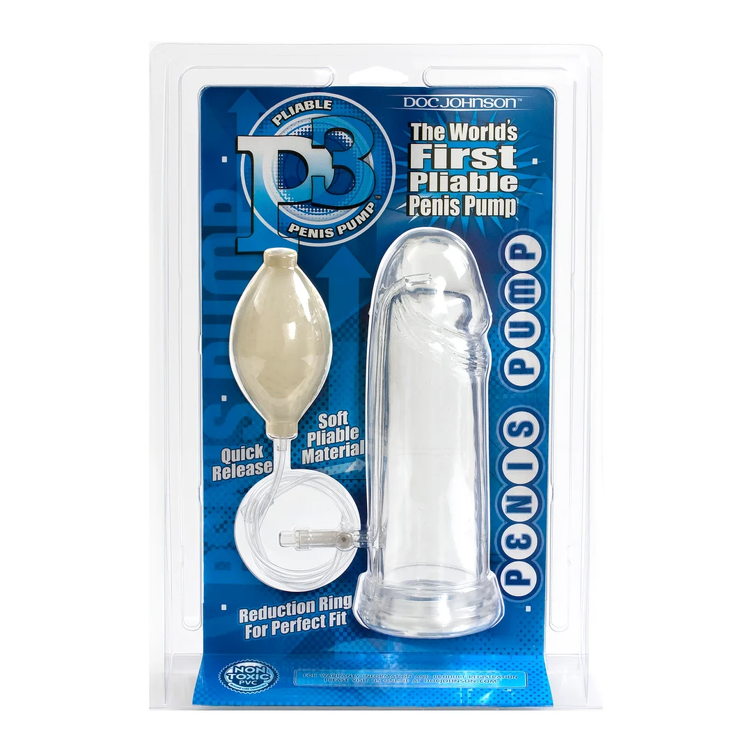 0661-02-CD-2 Bomba para pene de diseño flexible – Bomba para el pene - Imagen 1