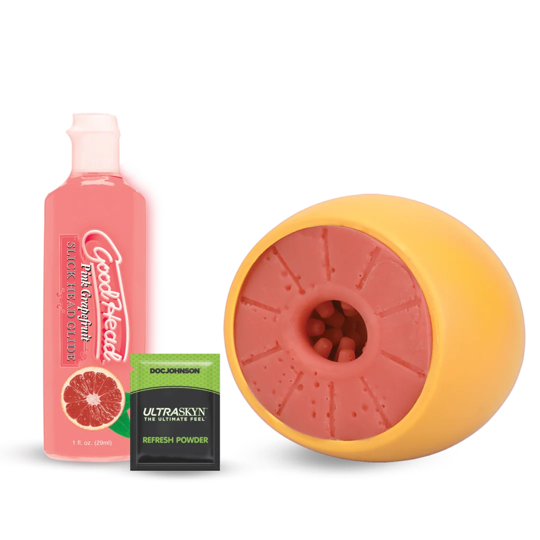 Doc Johnson Grapefruit Blowjob Set - Imagen 2