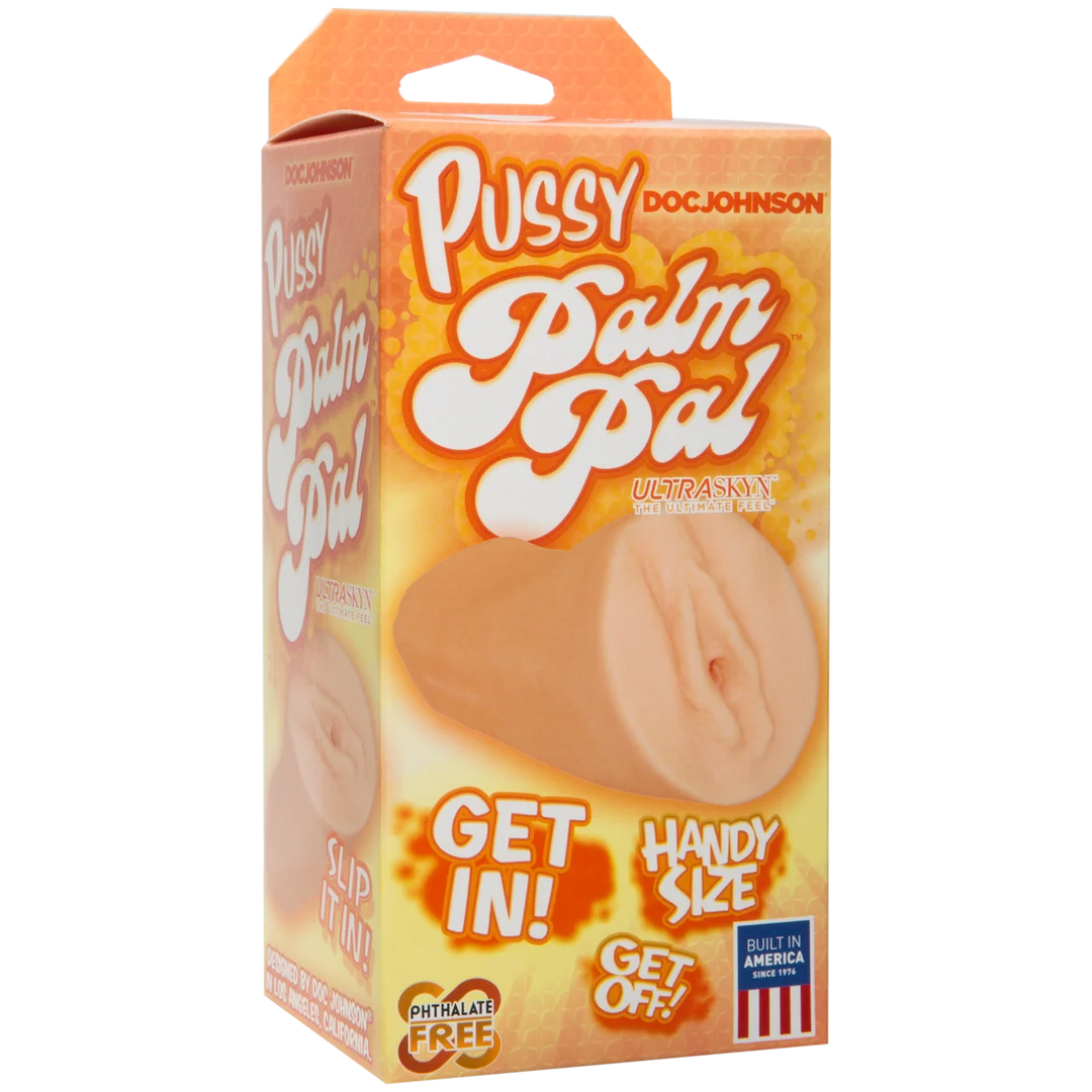 Doc Johnson Palm Pal ULTRASKYN masturbador vaginal - Imagen 1