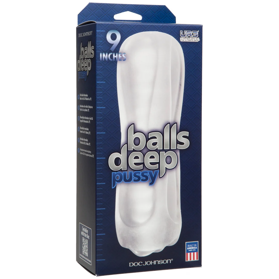 Masturbador vaginal con perlas de masaje estimulantes – 9 / 22 cm - Imagen 1