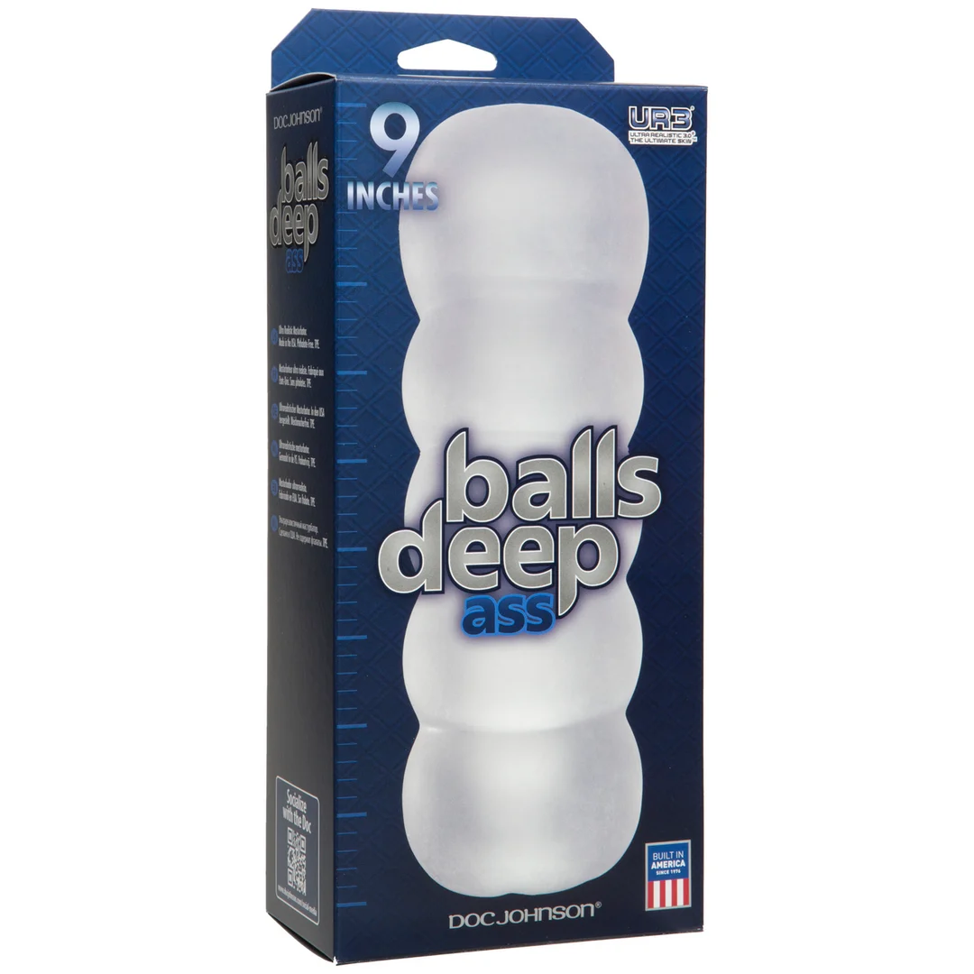 Masturbador anal con relieves en espiral: 9 / 22 cm - Imagen 1