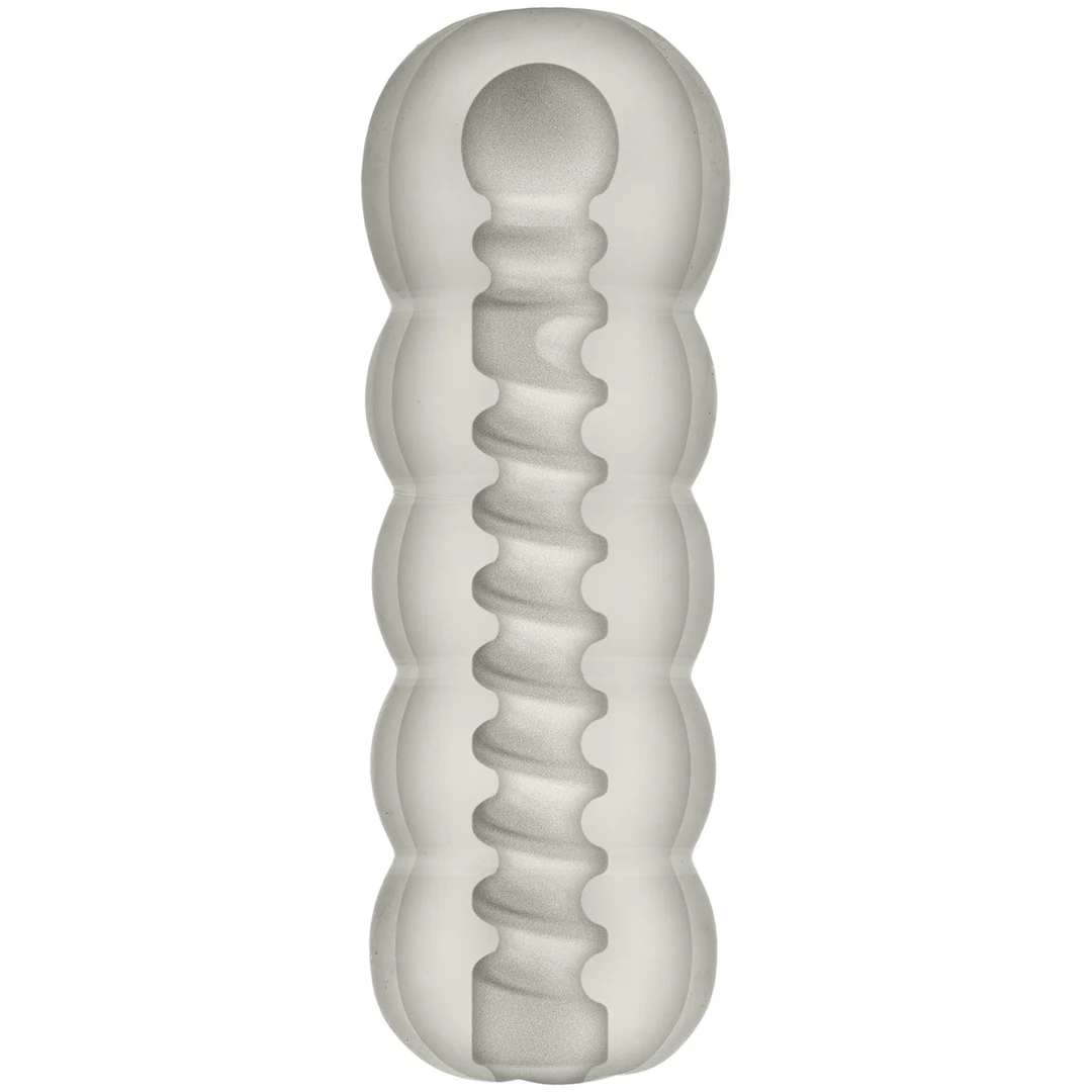 Masturbador anal con relieves en espiral: 9 / 22 cm - Imagen 4