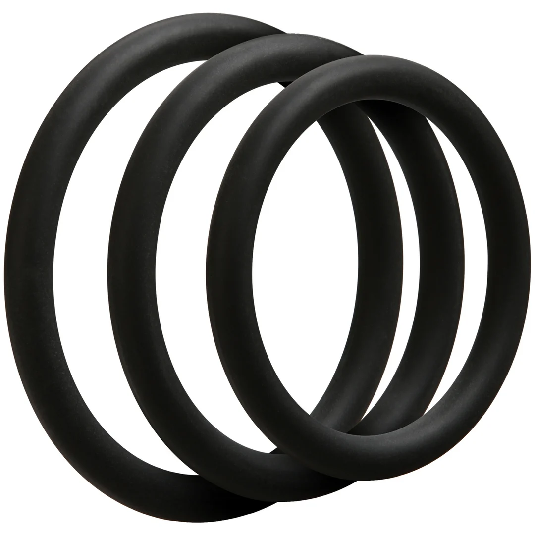 Set de anillos finos para el pene de Doc Johnson - Imagen 2