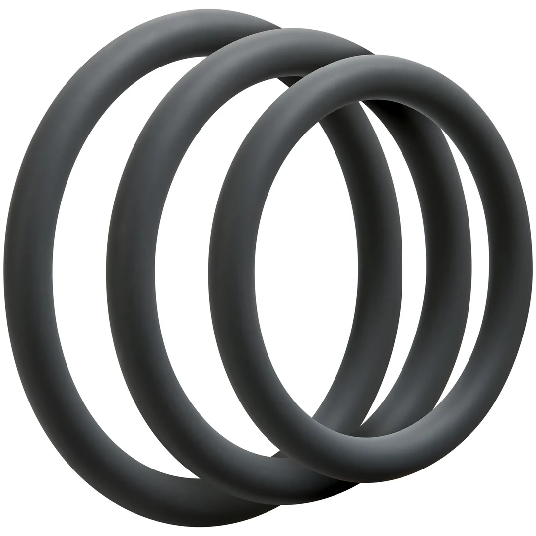 Set de anillos finos para el pene de Doc Johnson - Imagen 2