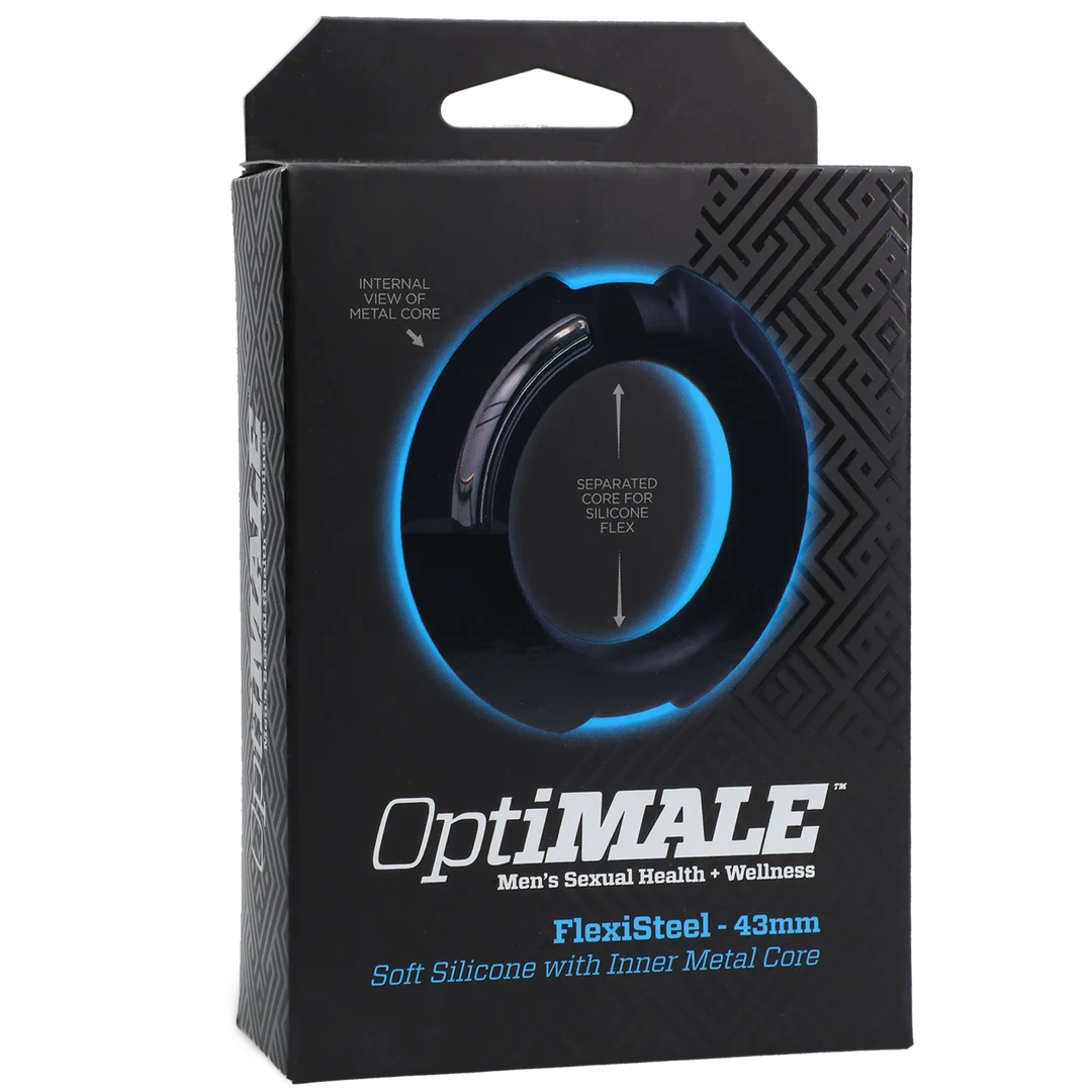0690-37-BX-2 Anillo para el pene Doc Johnson Flexisteel - Imagen 1