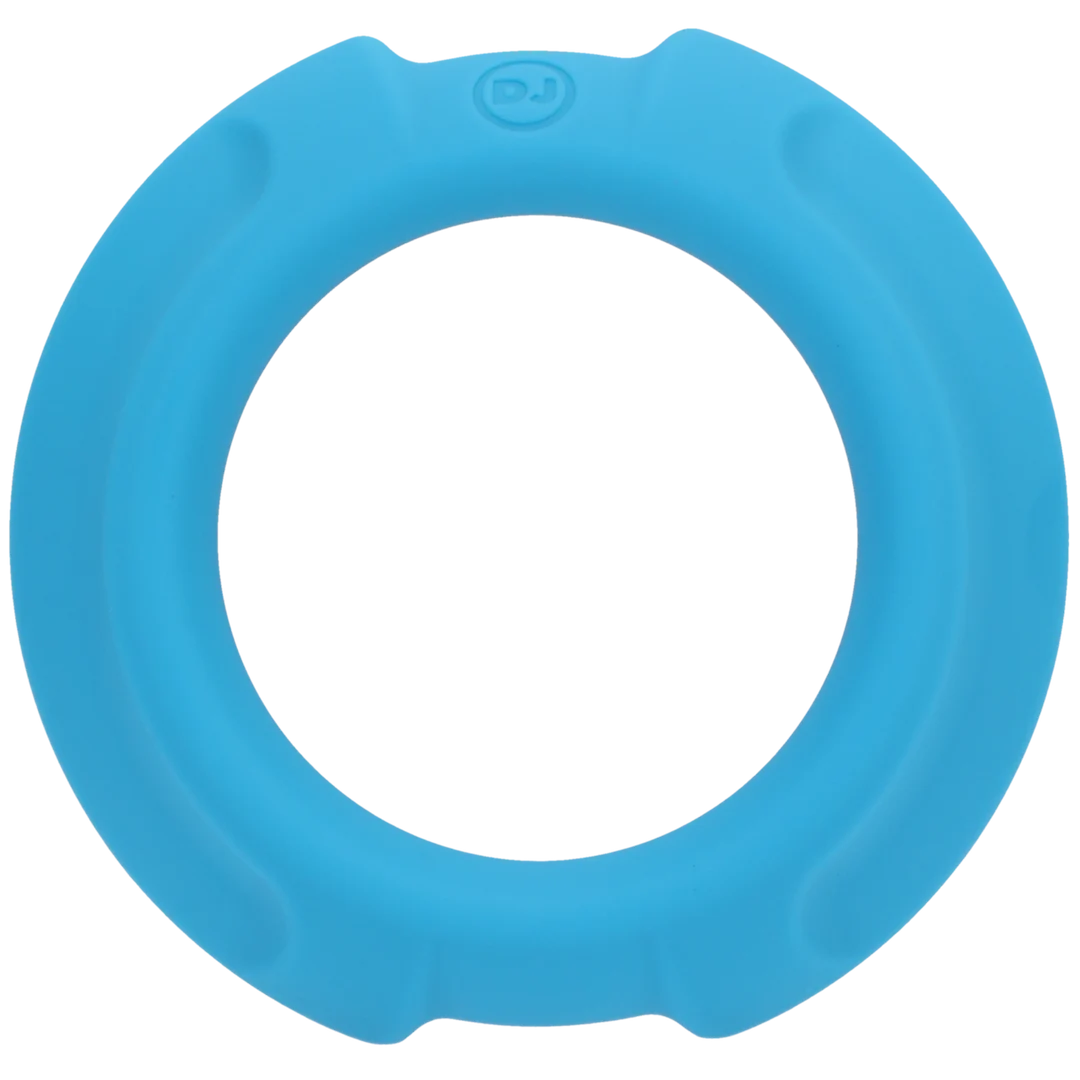 Anillo para el pene sin vibración, con núcleo interior de metal y silicona: 43 mm - Imagen 3