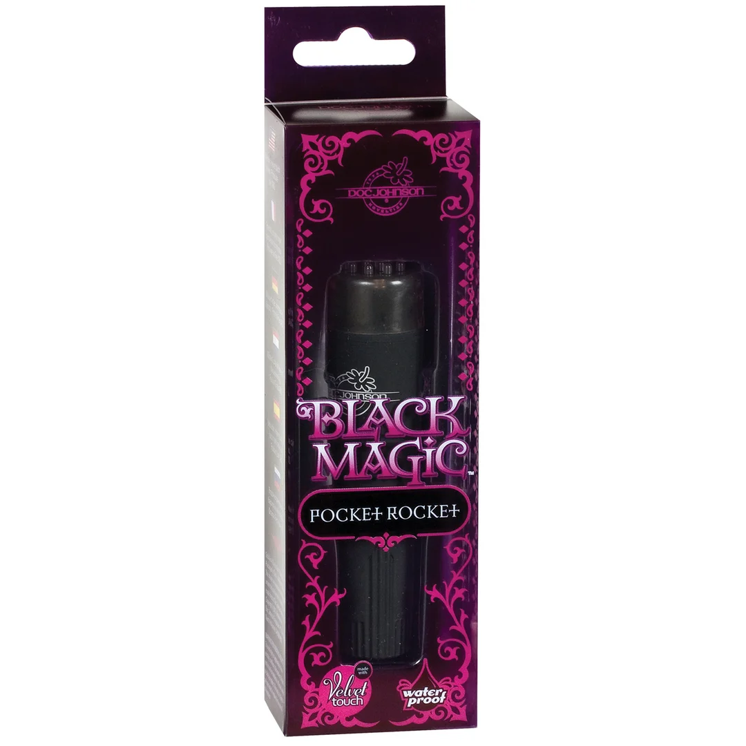 Doc Johnson Black Magic Pocket Rocket - Imagen 1