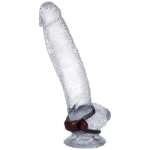 Anillo para el pene sin vibración con práctico diseño de cierre y lazo – Negro/Rojo - Imagen 6