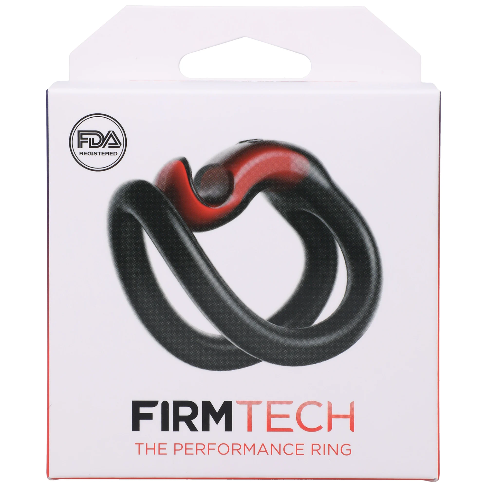 Anillo para el pene sin vibración con diseño asimétrico de gancho y bucle – expositor de 4 unidades - Imagen 1