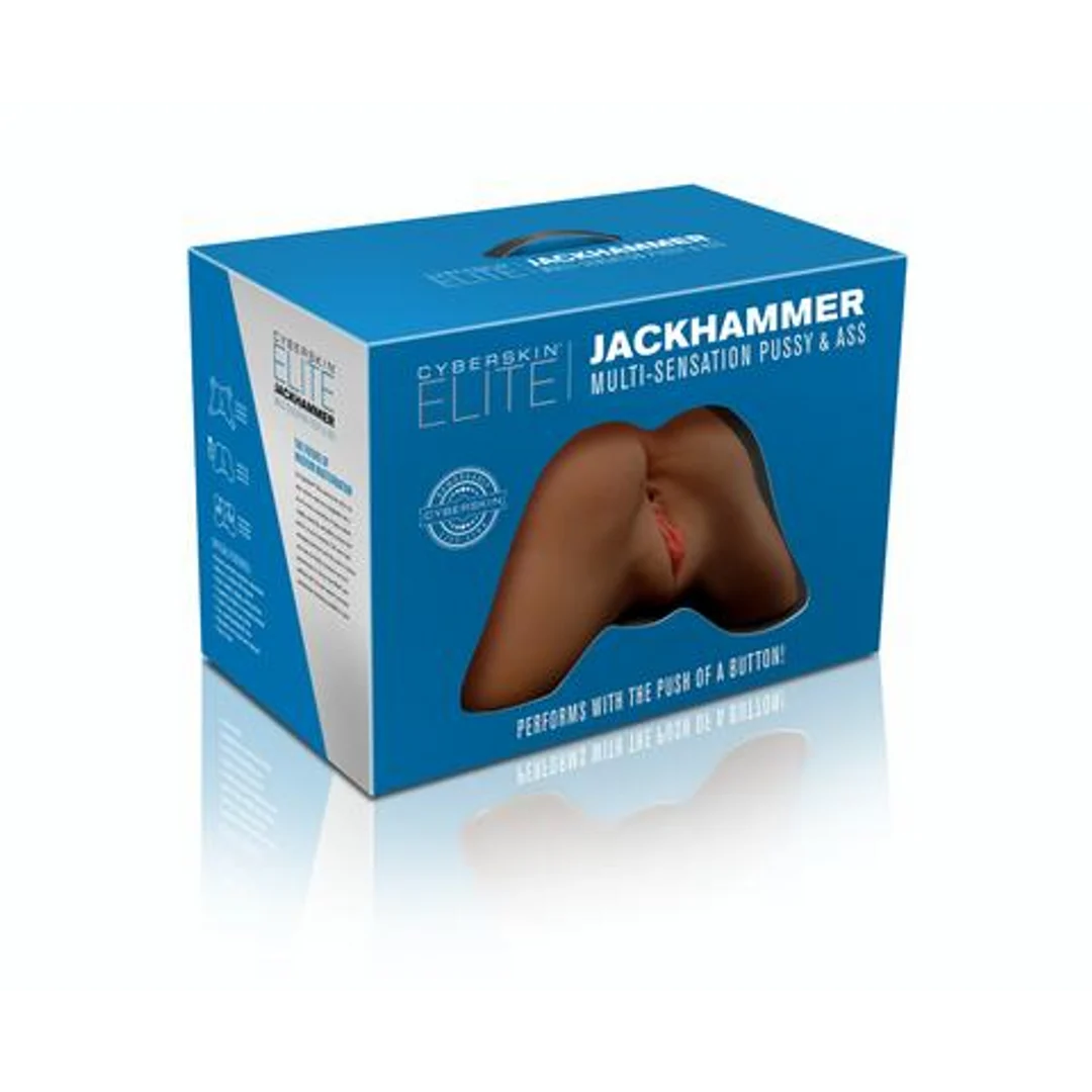 Masturbador automático con función de calentamiento: Elite Jackhammer - Imagen 1
