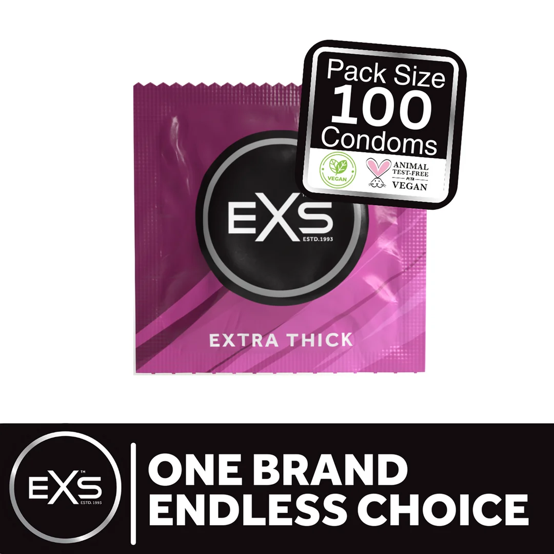 Preservativos EXS Extra Thick, 100 unidades - Imagen 2