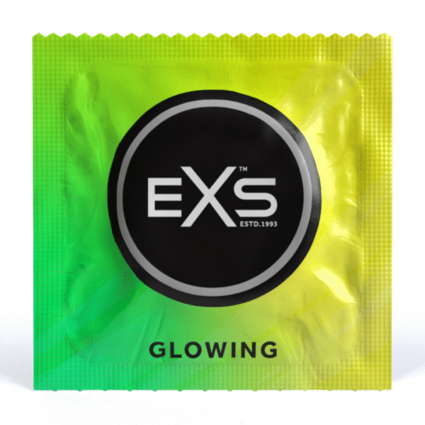Preservativos EXS Glowing, 100 unidades