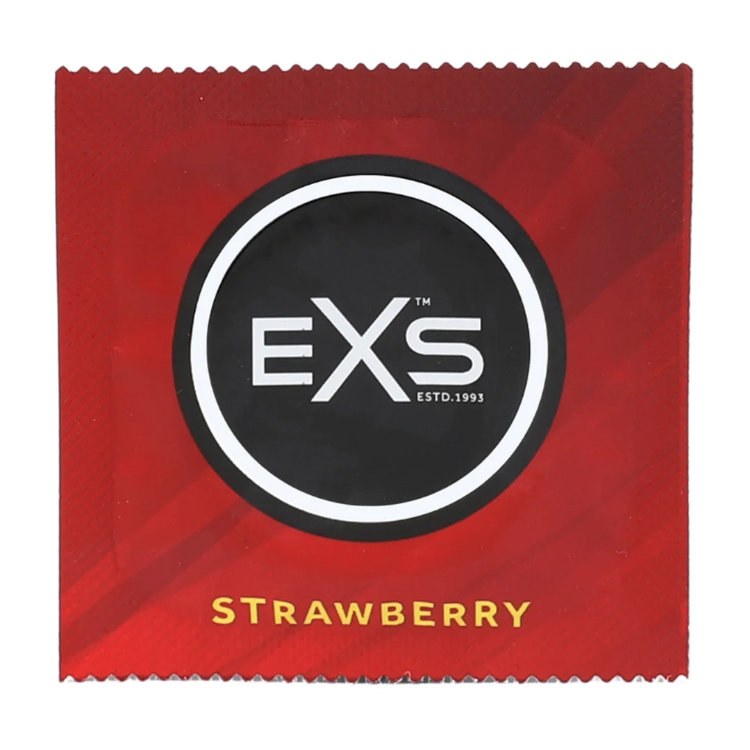 Preservativos EXS de fresa, 100 unidades - Imagen 1
