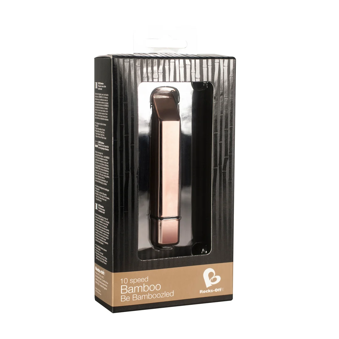 Mini vibrador – 10 modos e impermeable – Bamboe Rocks-Off - Imagen 1