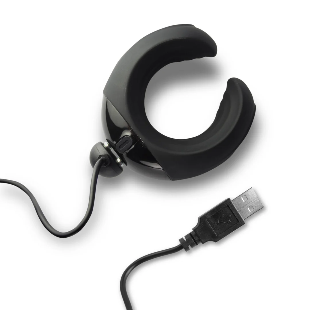 Masturbador vibrador en forma de C Rocks Off Echo - Imagen 5