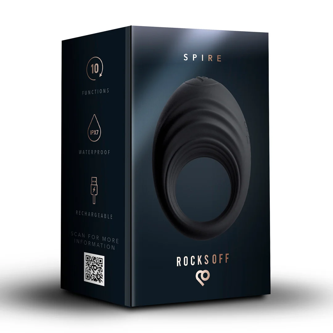 Anillo vibrador para el pene Rocks Off Spire - Imagen 1