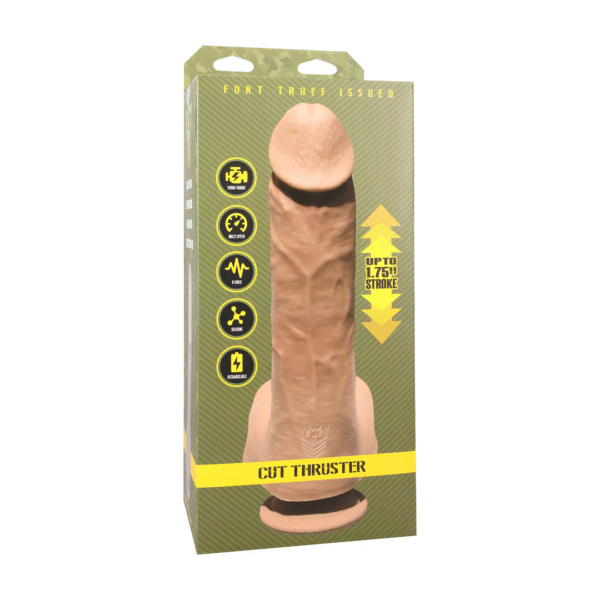Vibrador de empuje Doc Johnson Cut Thruster