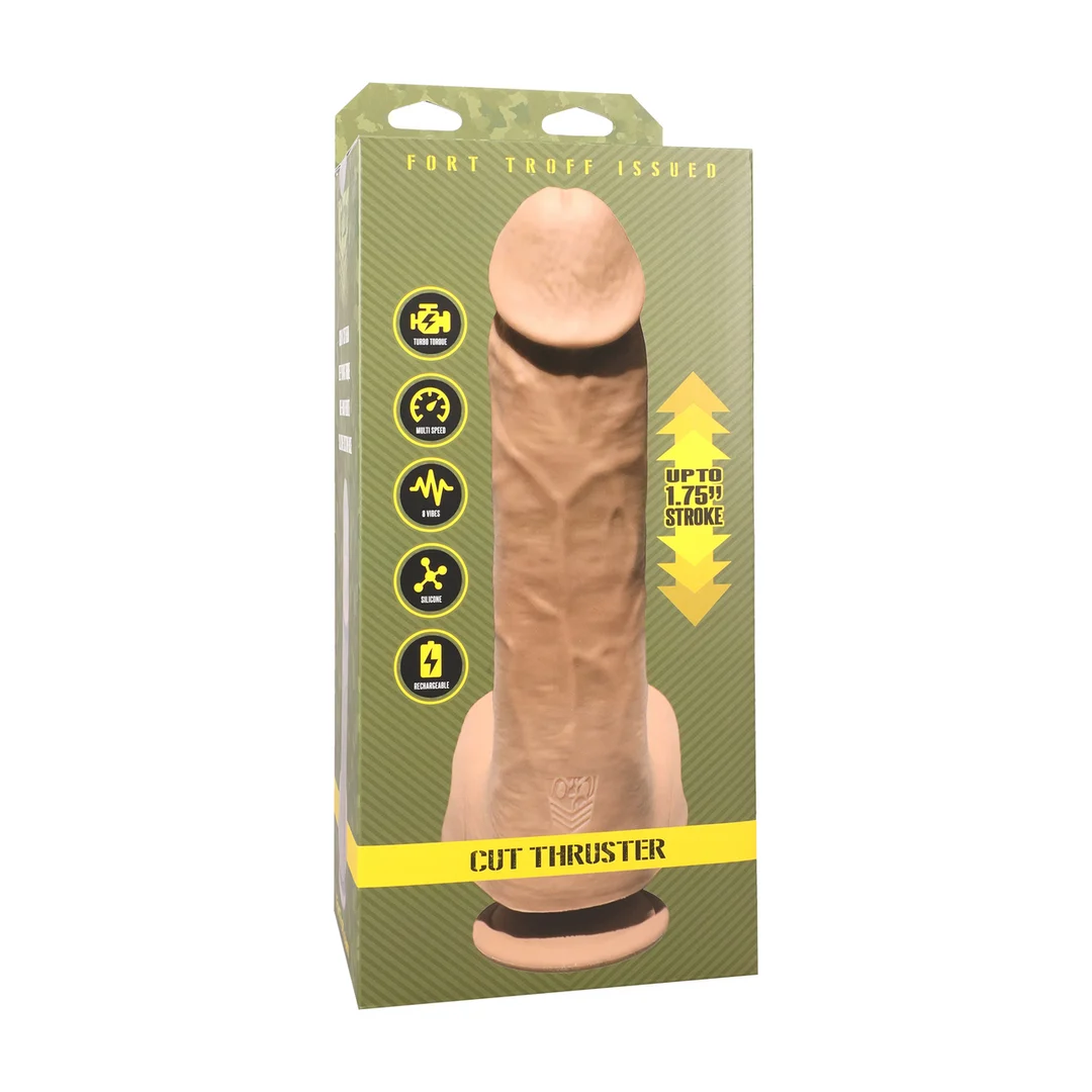 Vibrador de empuje Doc Johnson Cut Thruster - Imagen 1