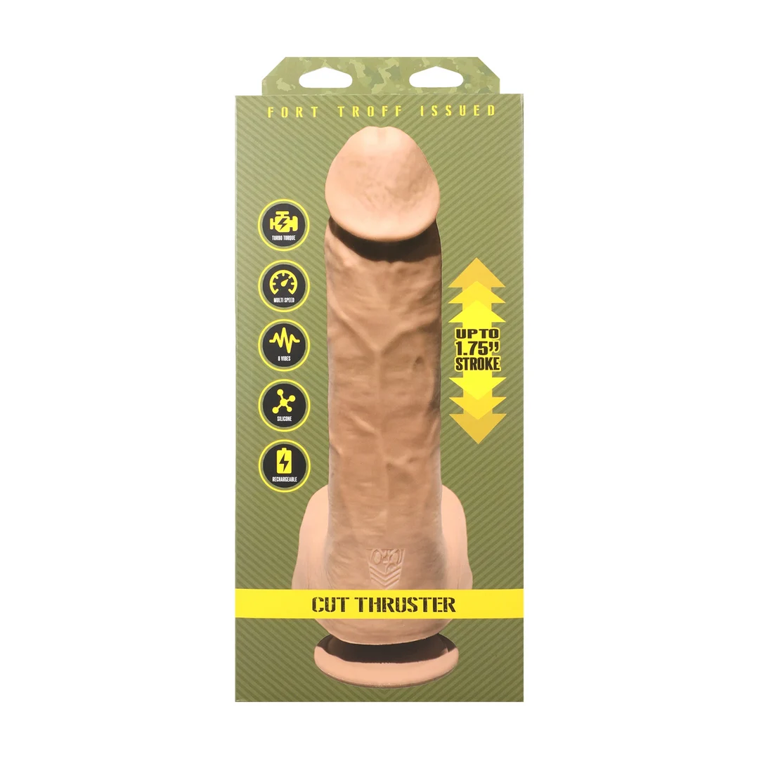 Vibrador de empuje Doc Johnson Cut Thruster - Imagen 3