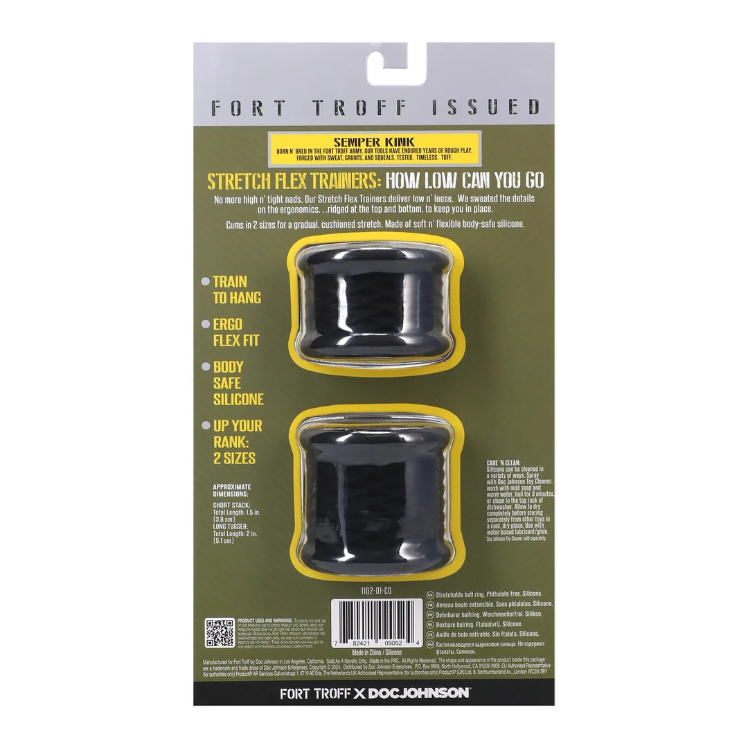 Stretch Flex Trainers en negro - Imagen 2