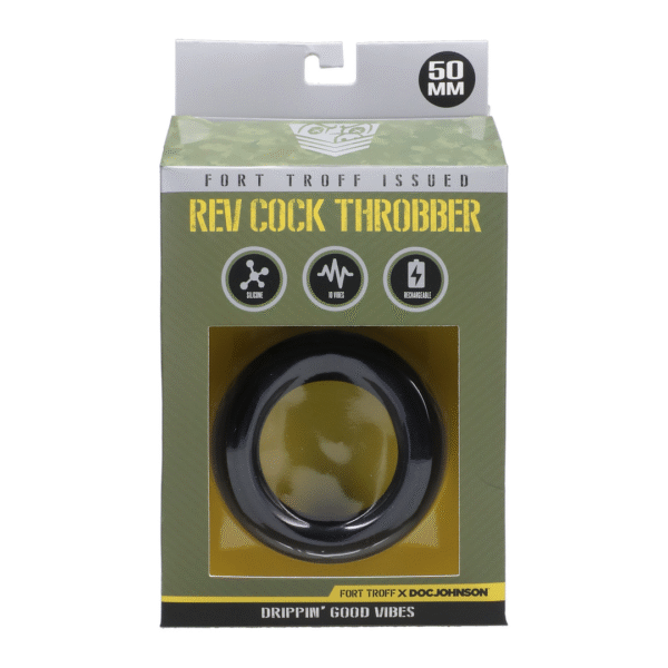 Anillo vibrador para el pene Doc Johnson Rev Cock Throbber