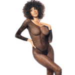 Body de red de manga larga Mapalé negro - Imagen 6