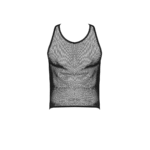 Camiseta de tirantes Male Power negra, L/XL - Imagen 3