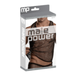 Camiseta de tirantes Male Power negra, L/XL