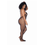 Bodystocking floral negro Mapalé
