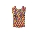 Camiseta de tirantes Fitness de Male Power con estampado arcoíris, talla S - Imagen 3
