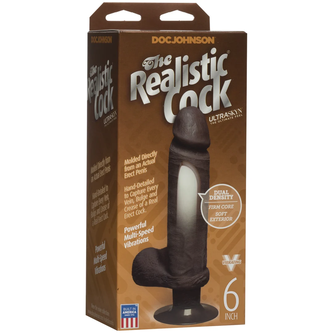 Dildo vibrador ULTRASKYN de Doc Johnson - Imagen 1
