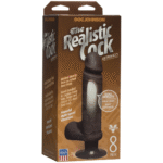 Vibrador realista con base de ventosa, 8 / 20 cm Doc Johnson