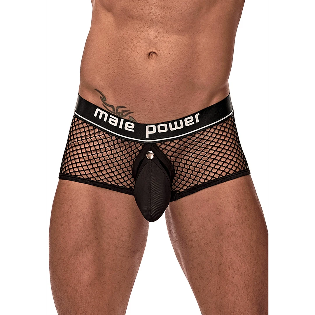 Jockstrap con bolsa frontal extraíble para un look atrevido y ropa interior sensual de Male Power - Imagen 24