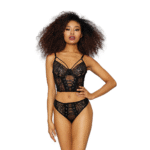 Conjunto bustier Dreamgirl con encaje galloon - Imagen 5