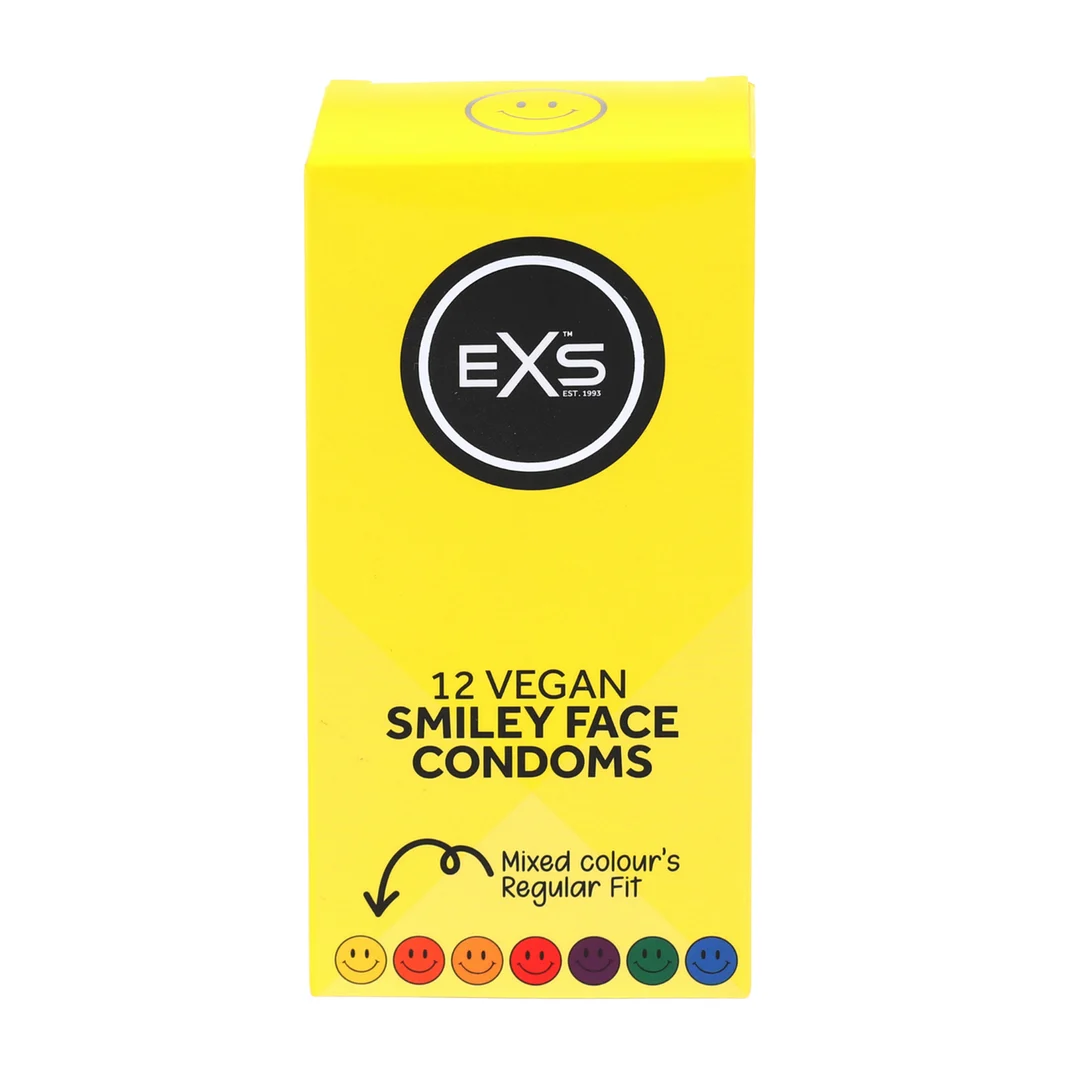 Preservativos EXS Smiley Face Regular, 12 unidades - Imagen 3