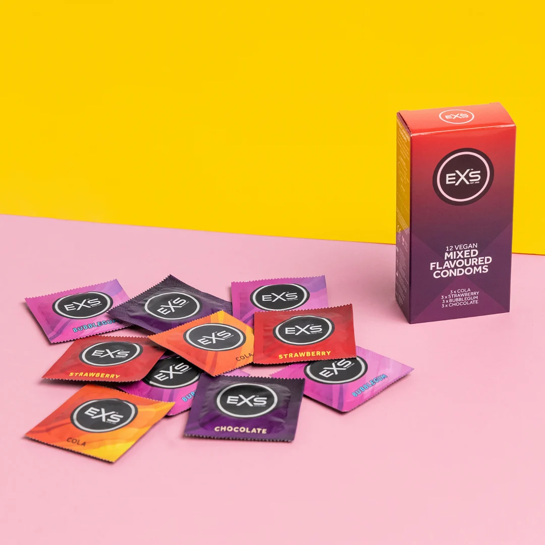 Preservativos EXS Mixed Flavored, 12 unidades - Imagen 3