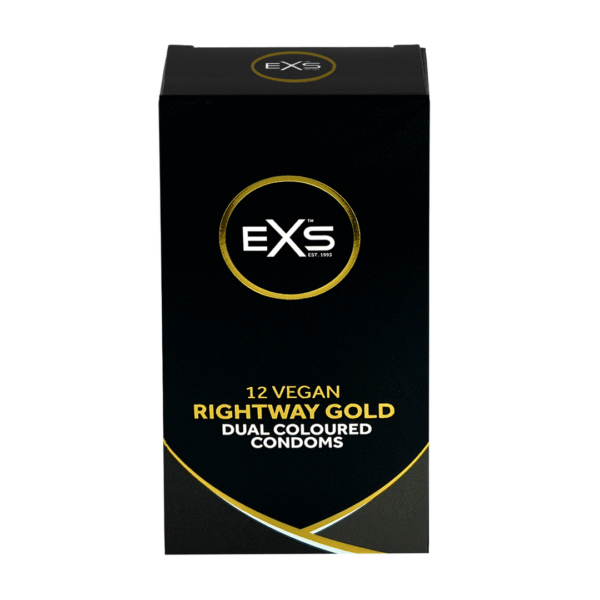 Preservativos EXS Rightway Gold, 12 unidades