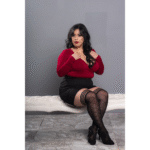 Medias Kix'ies Anna negras hasta el muslo, talla A - Imagen 3