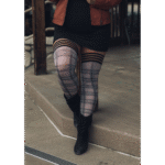 Calcetines hasta la rodilla Kix'ies Lori en gris - Imagen 3
