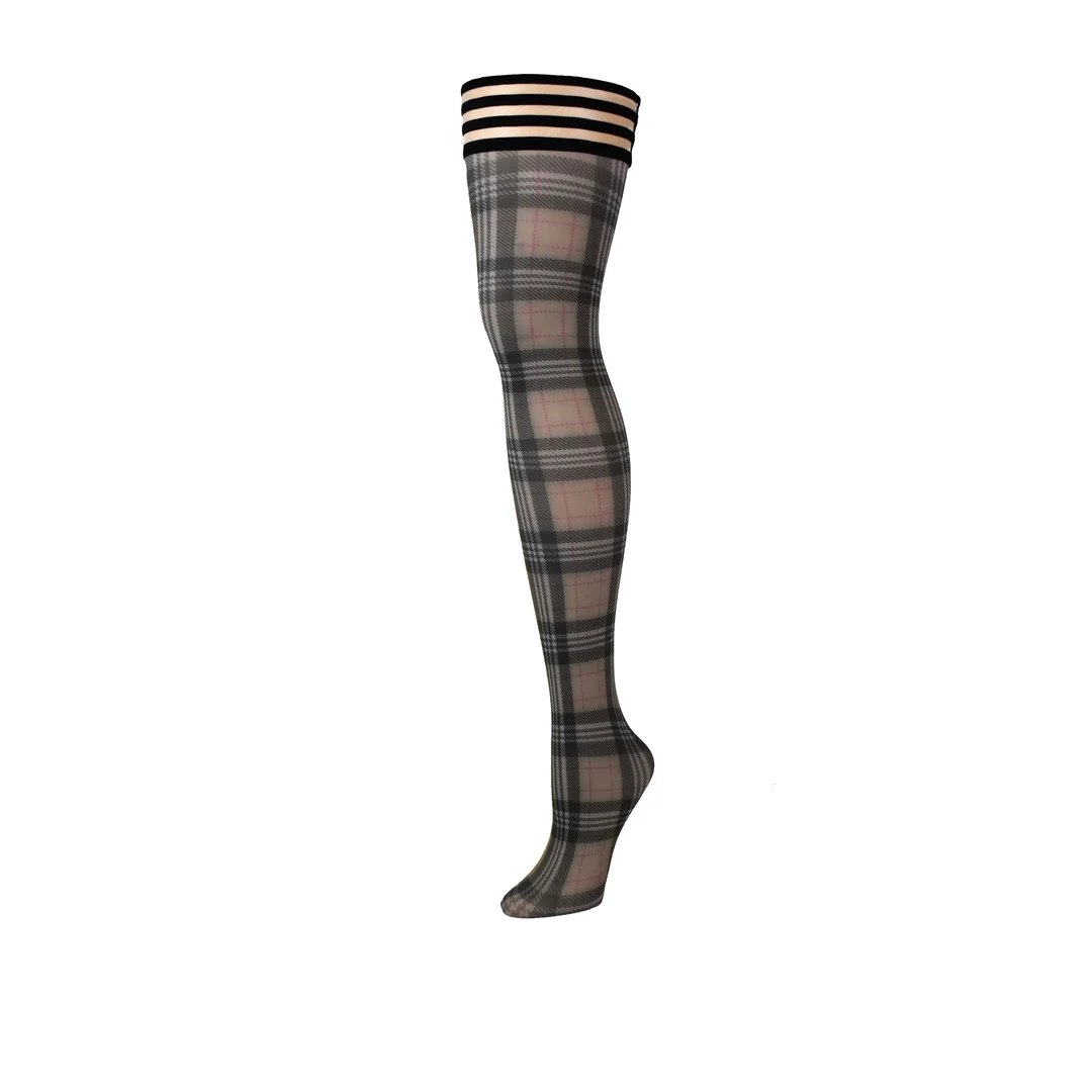 Calcetines hasta la rodilla Kix'ies Lori en gris - Imagen 5