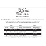 Medias por encima del muslo Kix'ies Alex de camuflaje - Imagen 17