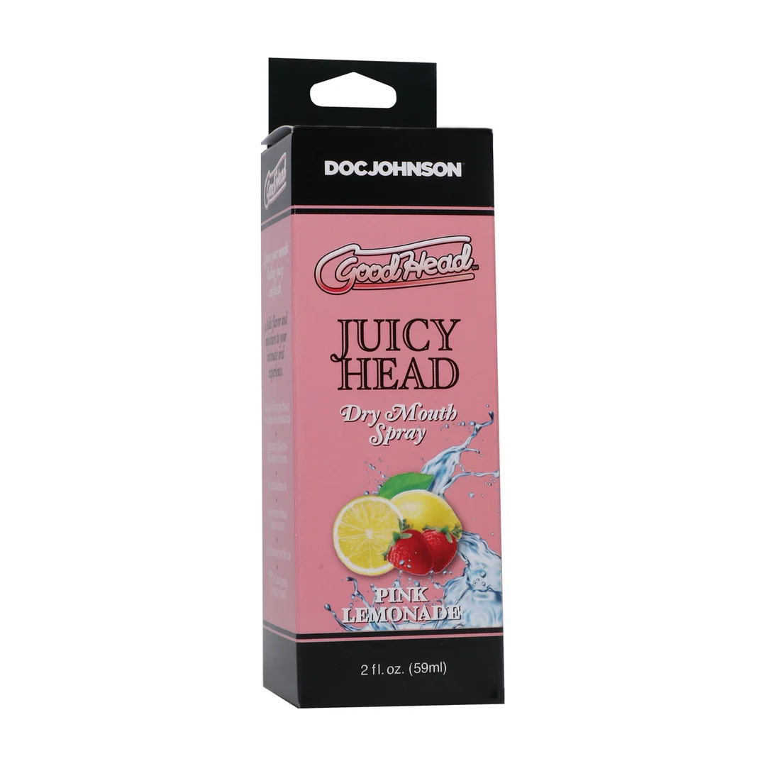 1361-20-BX-2 Juicy Head Dry Mouth Spray Pink Lemonade - Imagen 1