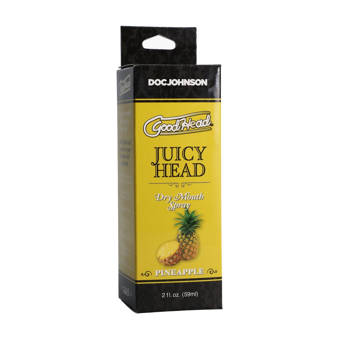 Doc Johnson Juicy Head Dry Mouth Spray Piña - Imagen 1