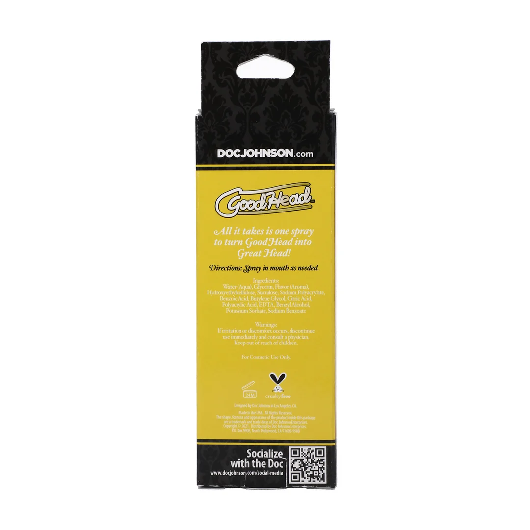 Doc Johnson Juicy Head Dry Mouth Spray Piña - Imagen 2