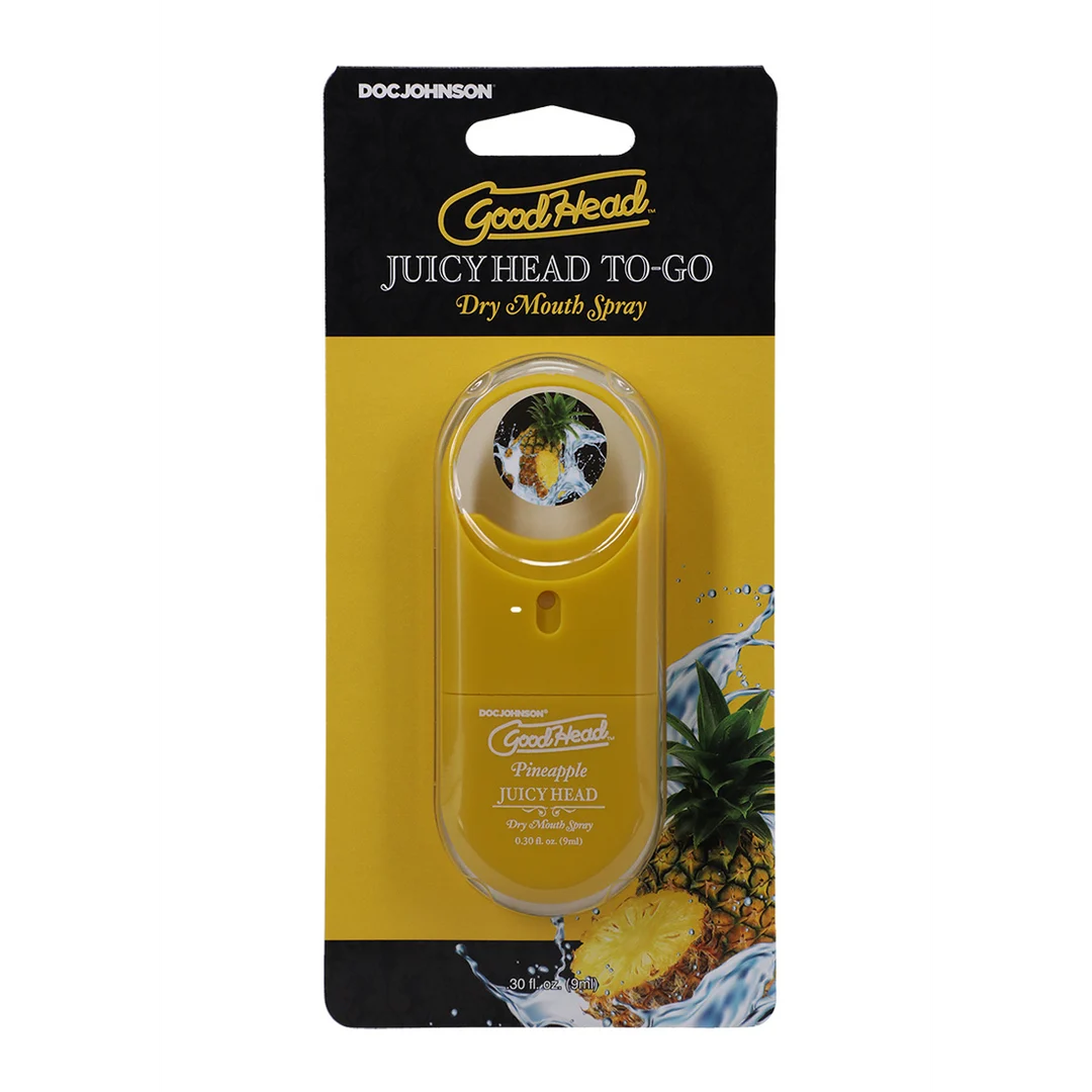 Juicy Head Dry Mouth Spray con sabor a piña - Imagen 1