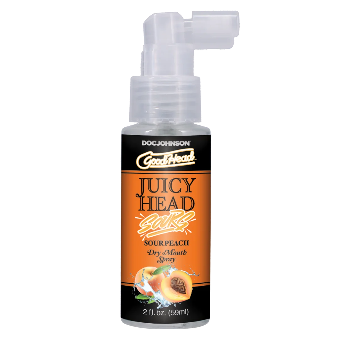 Spray Doc Johnson Juicy Head con sabor a melocotón - Imagen 2