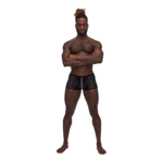 Male Power Landing Strip Mini Short - Imagen 10