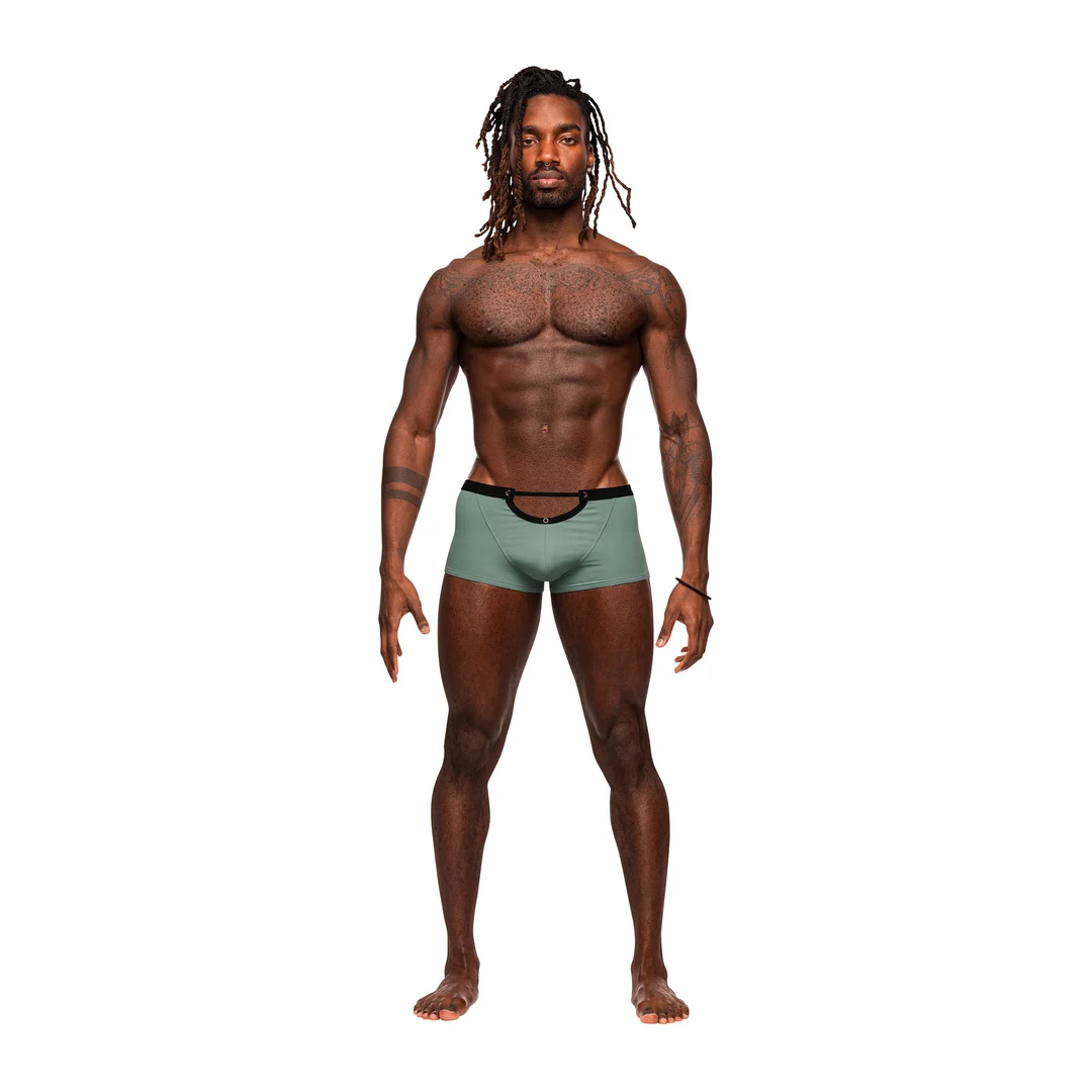 Male Power Mini Short Jade - Imagen 16